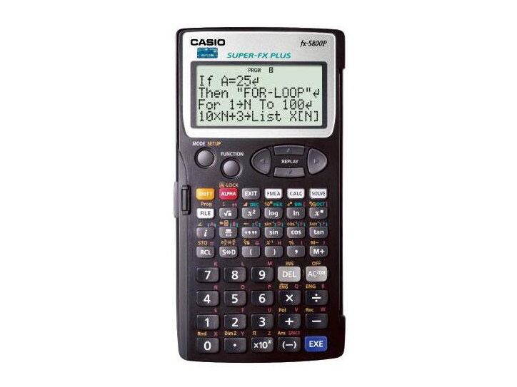 CASIO计算器  fx-5800P